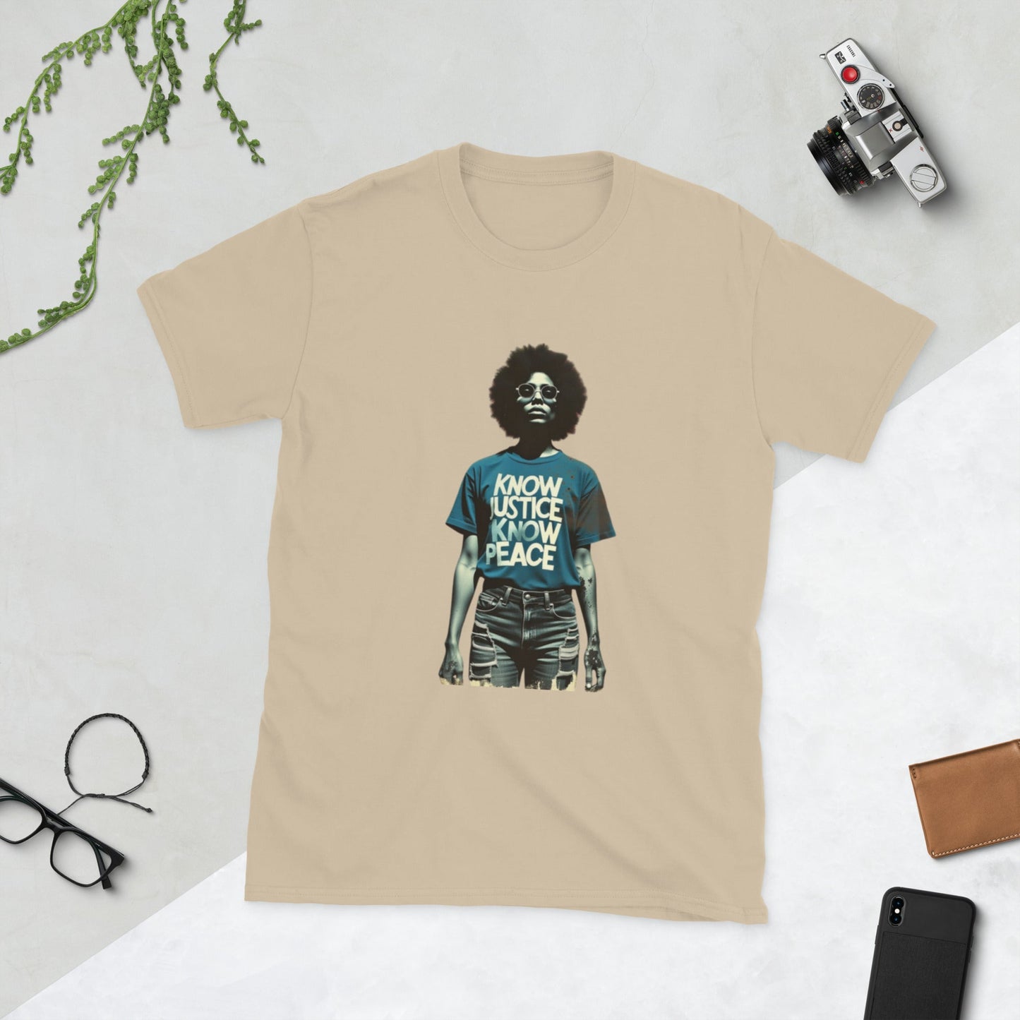Know Justice Know Peace T-Shirt - Propaganda Department