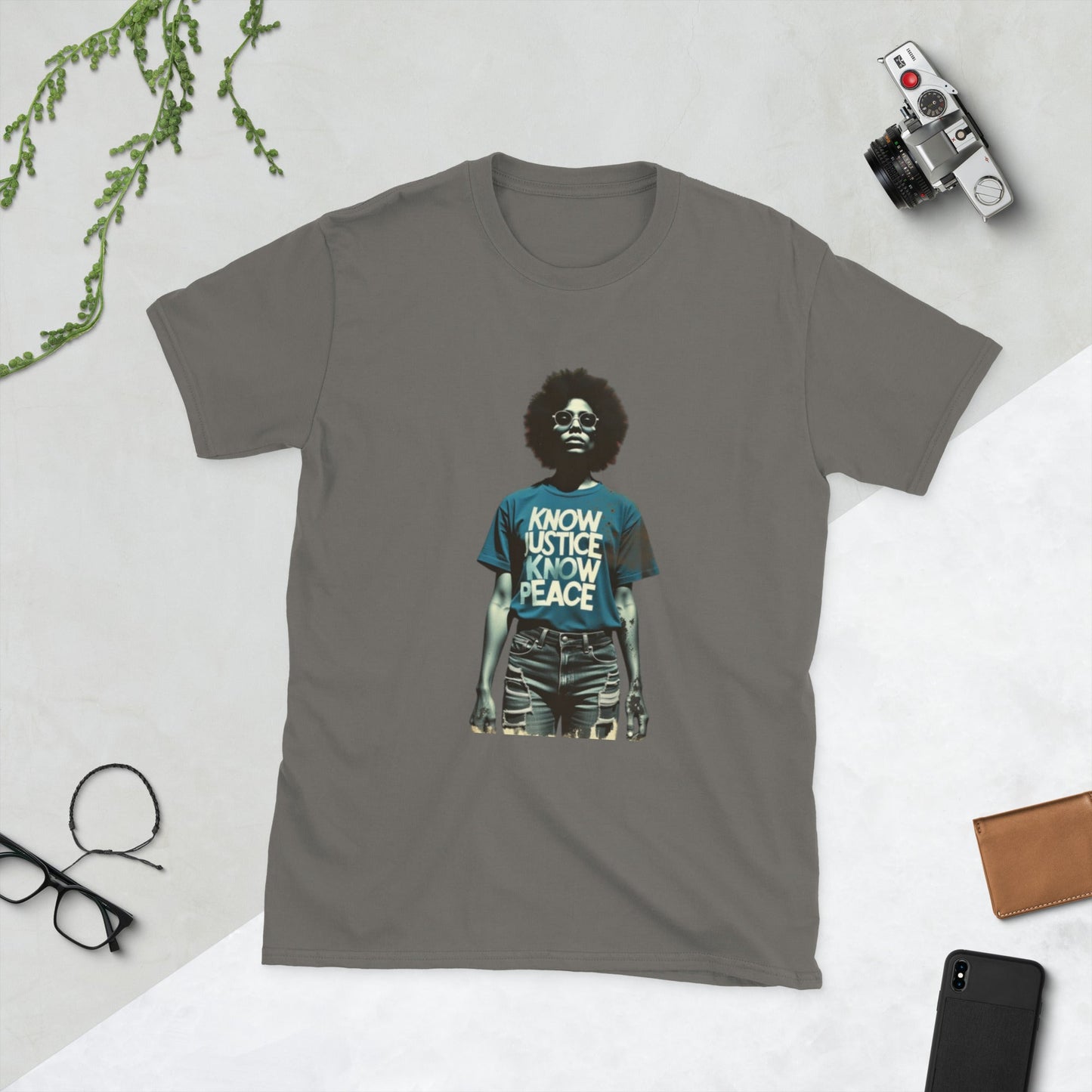 Know Justice Know Peace T-Shirt - Propaganda Department