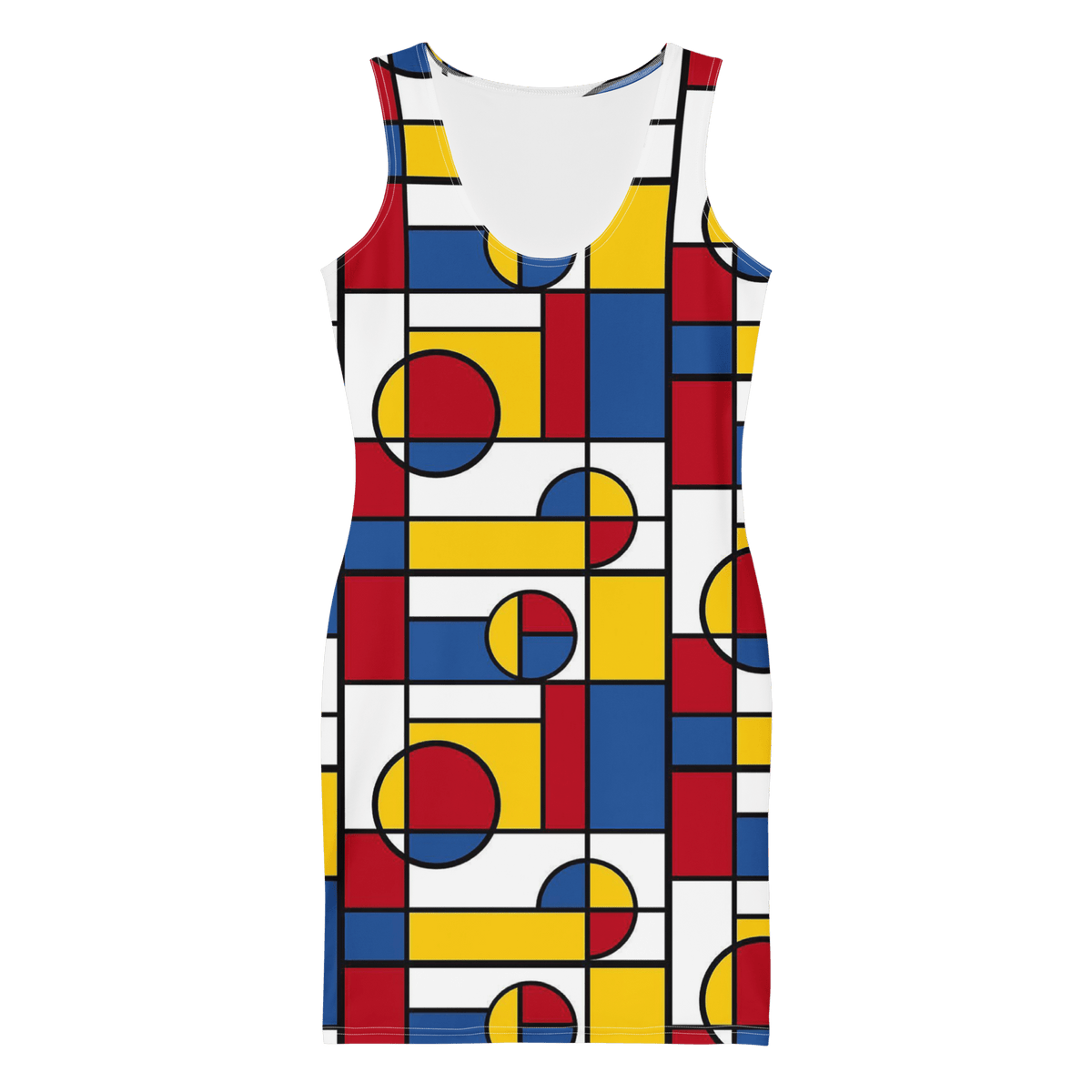 Mondrian Circle - Bodycon dress - Propaganda Department