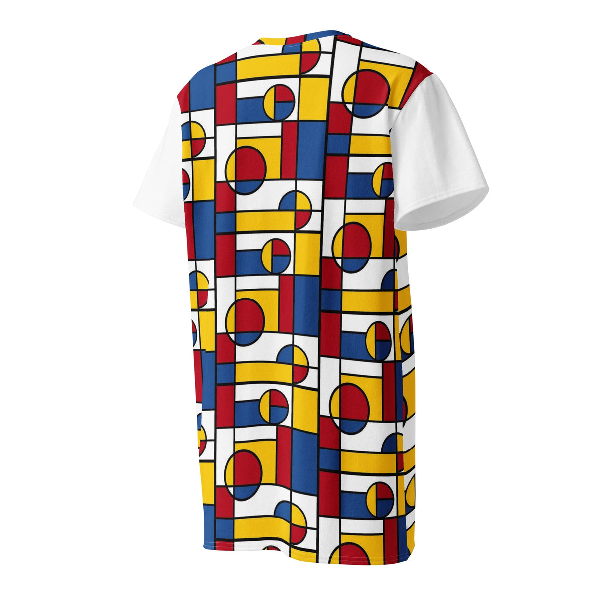 Mondrian Circle - Cotton t-shirt dress - Propaganda Department