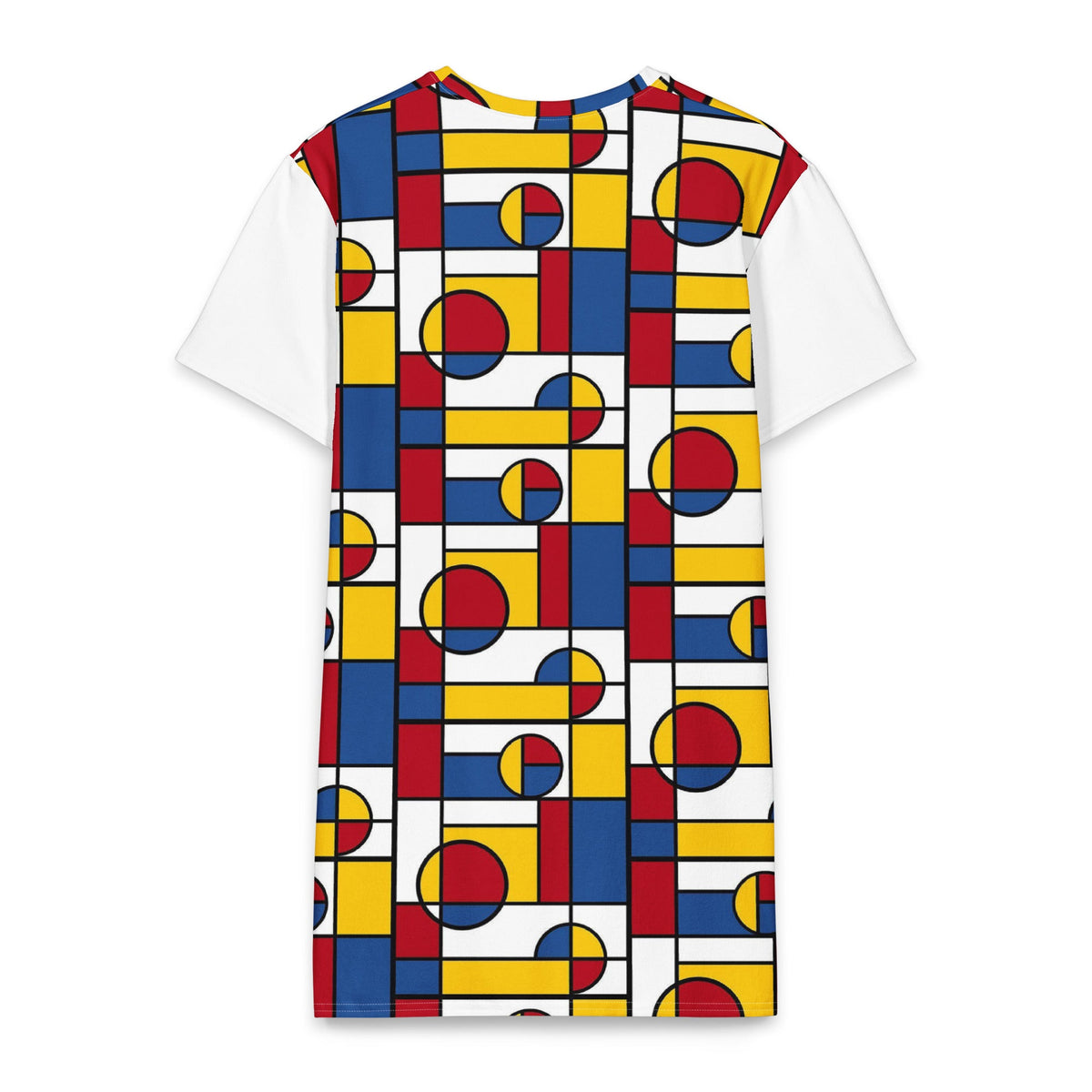 Mondrian Circle - Cotton t-shirt dress - Propaganda Department