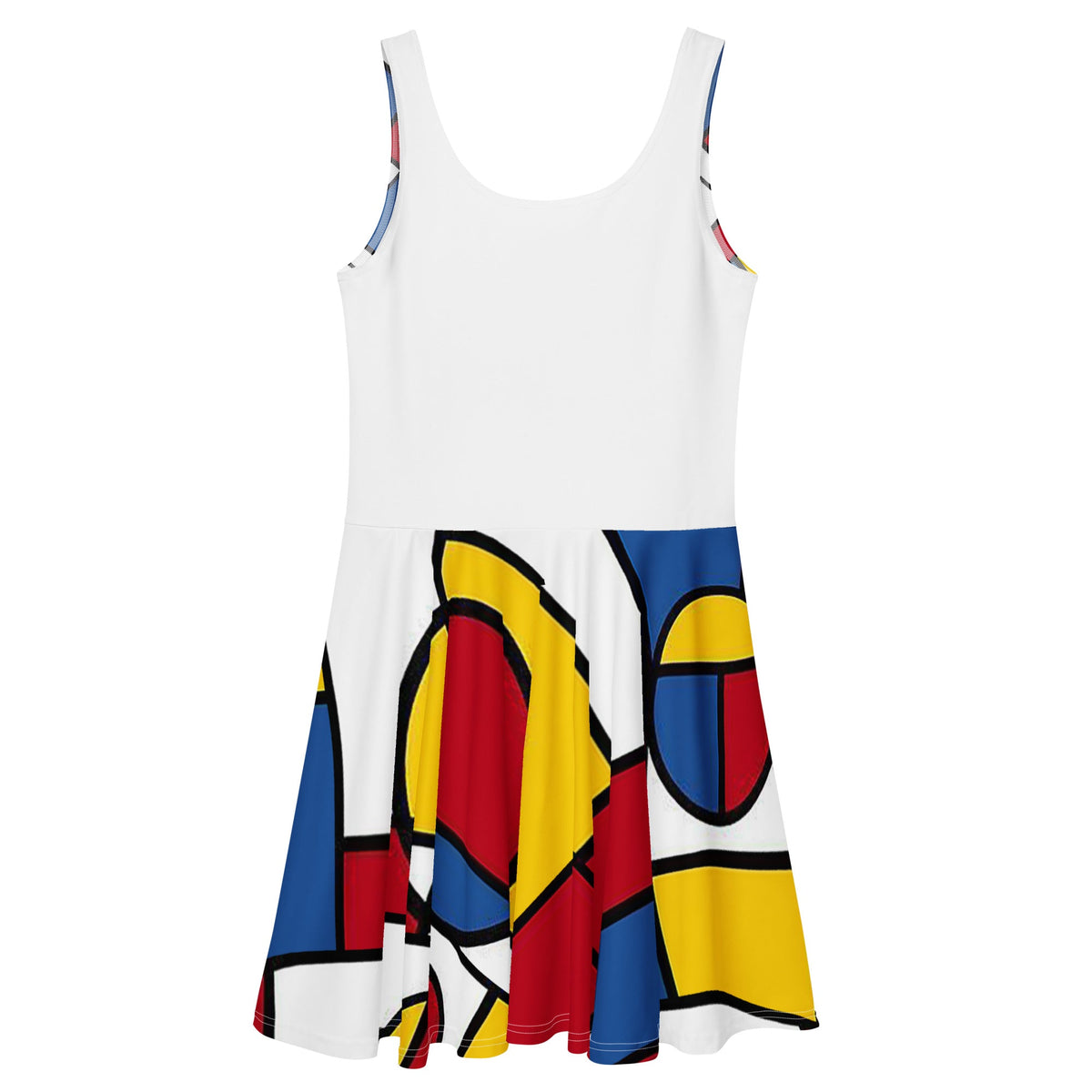 Mondrian Circle - Skater Dress - Propaganda Department