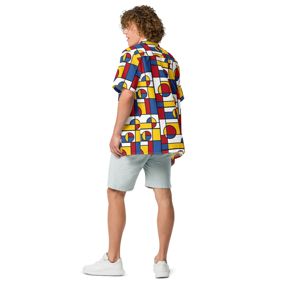 Mondrian Circle - Unisex button shirt - Propaganda Department