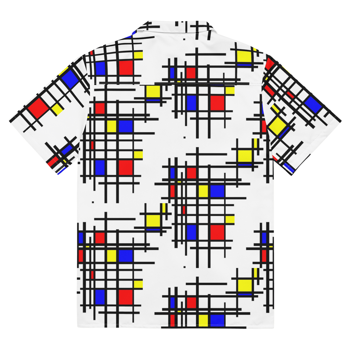 Mondrian Grid - Unisex button shirt - Propaganda Department