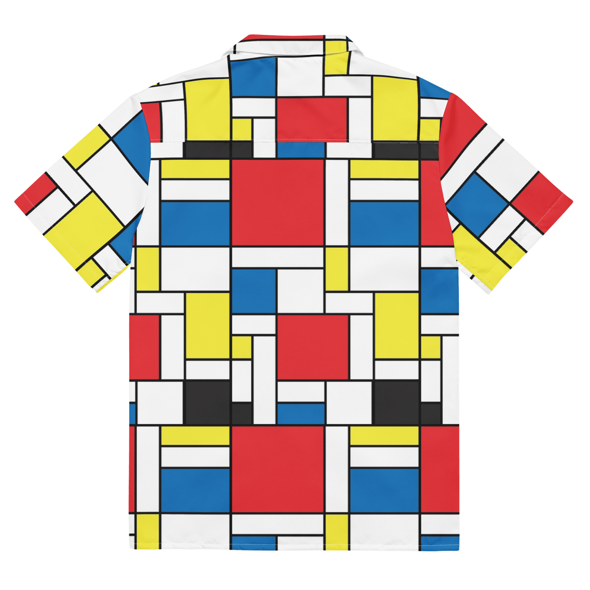 Mondrian Square - Unisex button shirt - Propaganda Department