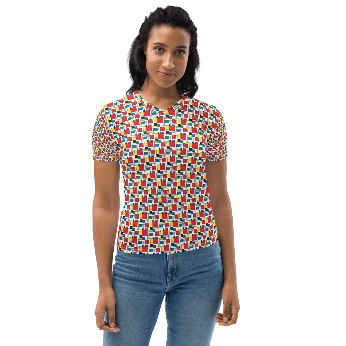 Mondrian Square De Stijl Women's T-Shirt