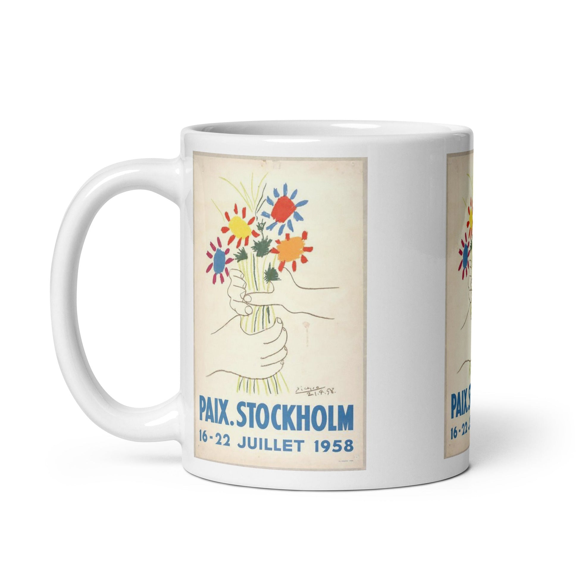 Paix - Pablo Picasso Peace Poster glossy mug - Propaganda Department