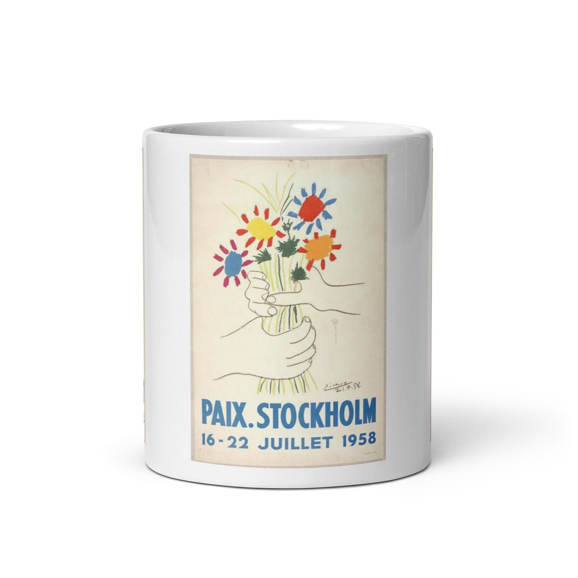 Paix - Pablo Picasso Peace Poster glossy mug - Propaganda Department