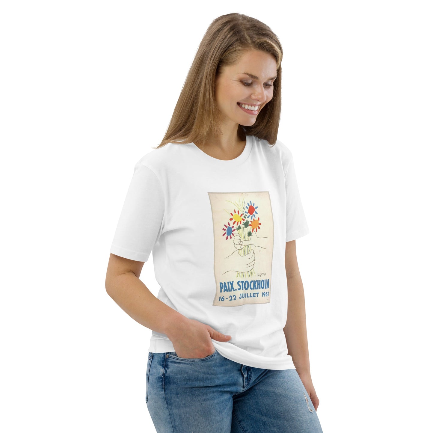 Paix - Unisex organic cotton t-shirt - Propaganda Department