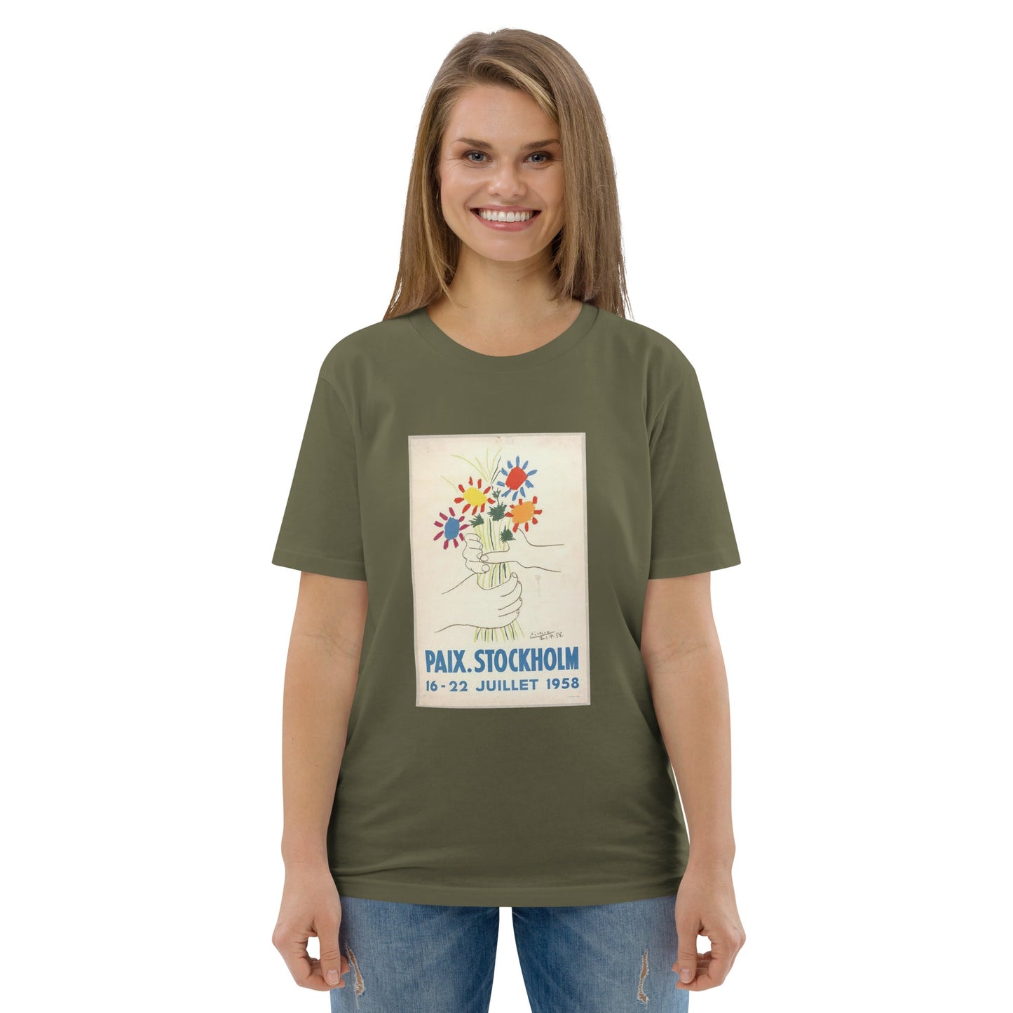 Paix - Unisex organic cotton t-shirt - Propaganda Department