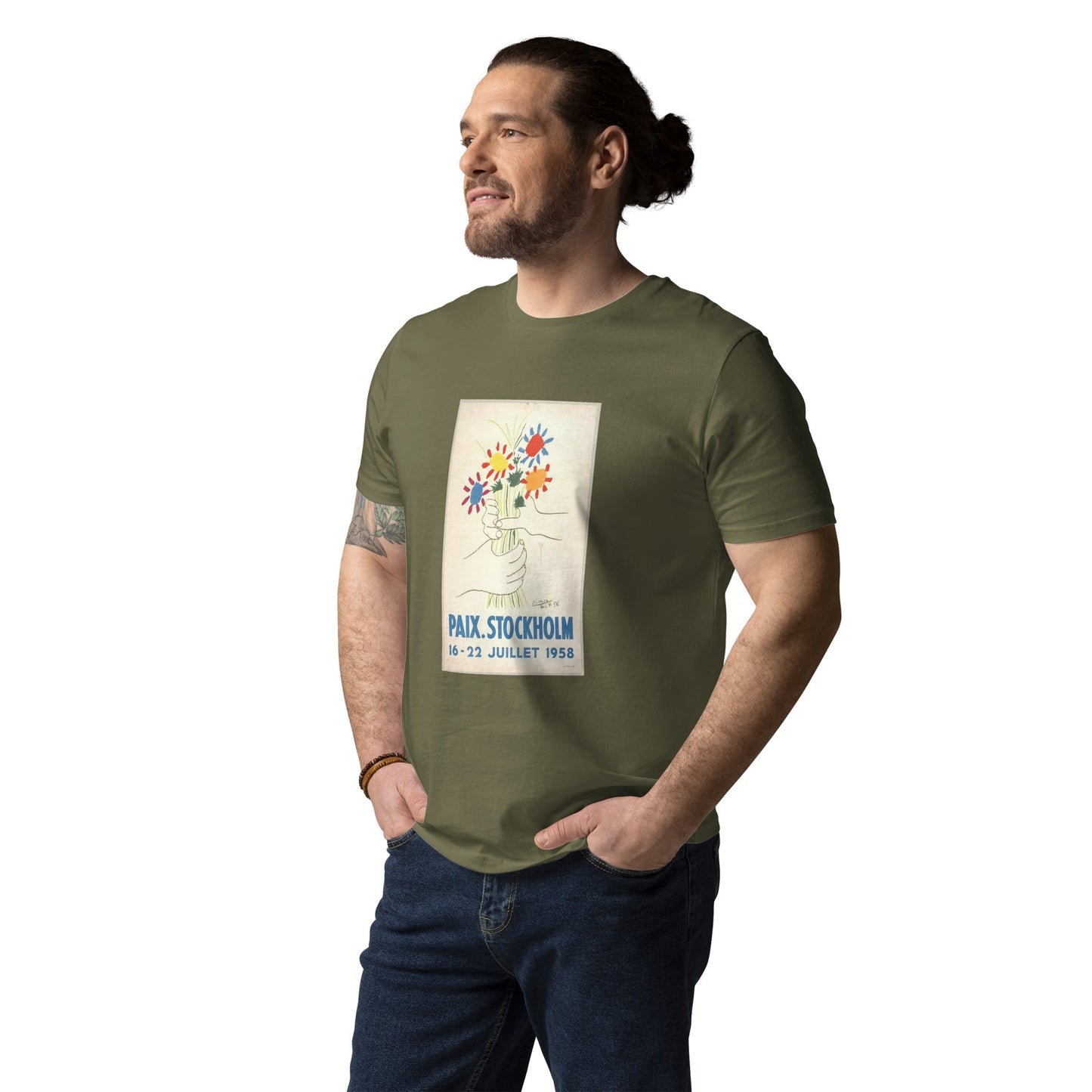 Paix - Unisex organic cotton t-shirt - Propaganda Department
