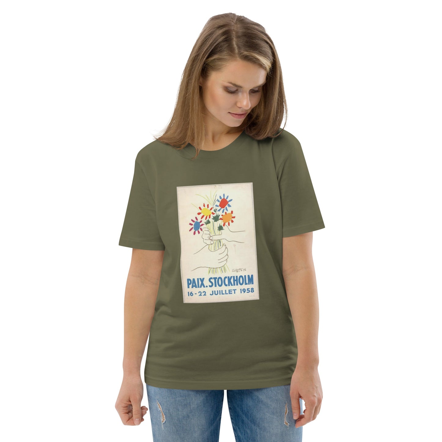 Paix - Unisex organic cotton t-shirt - Propaganda Department