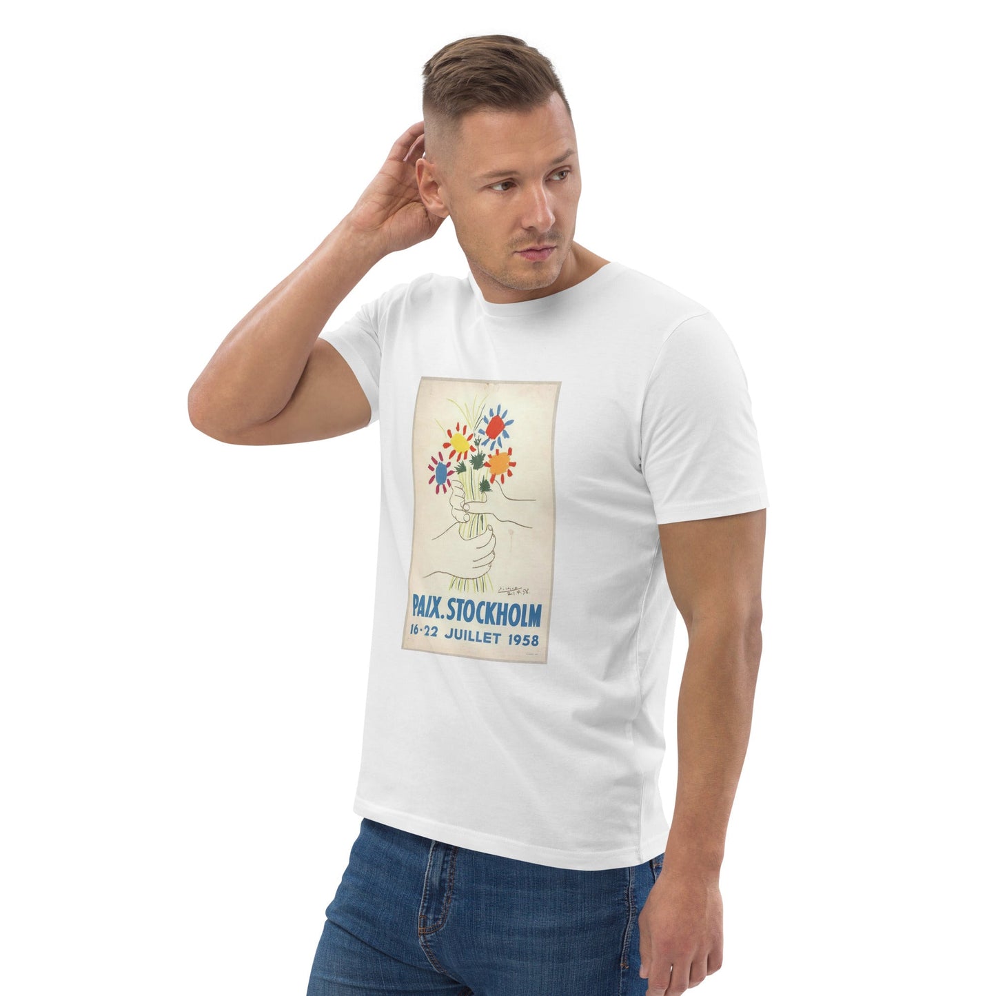 Paix - Unisex organic cotton t-shirt - Propaganda Department