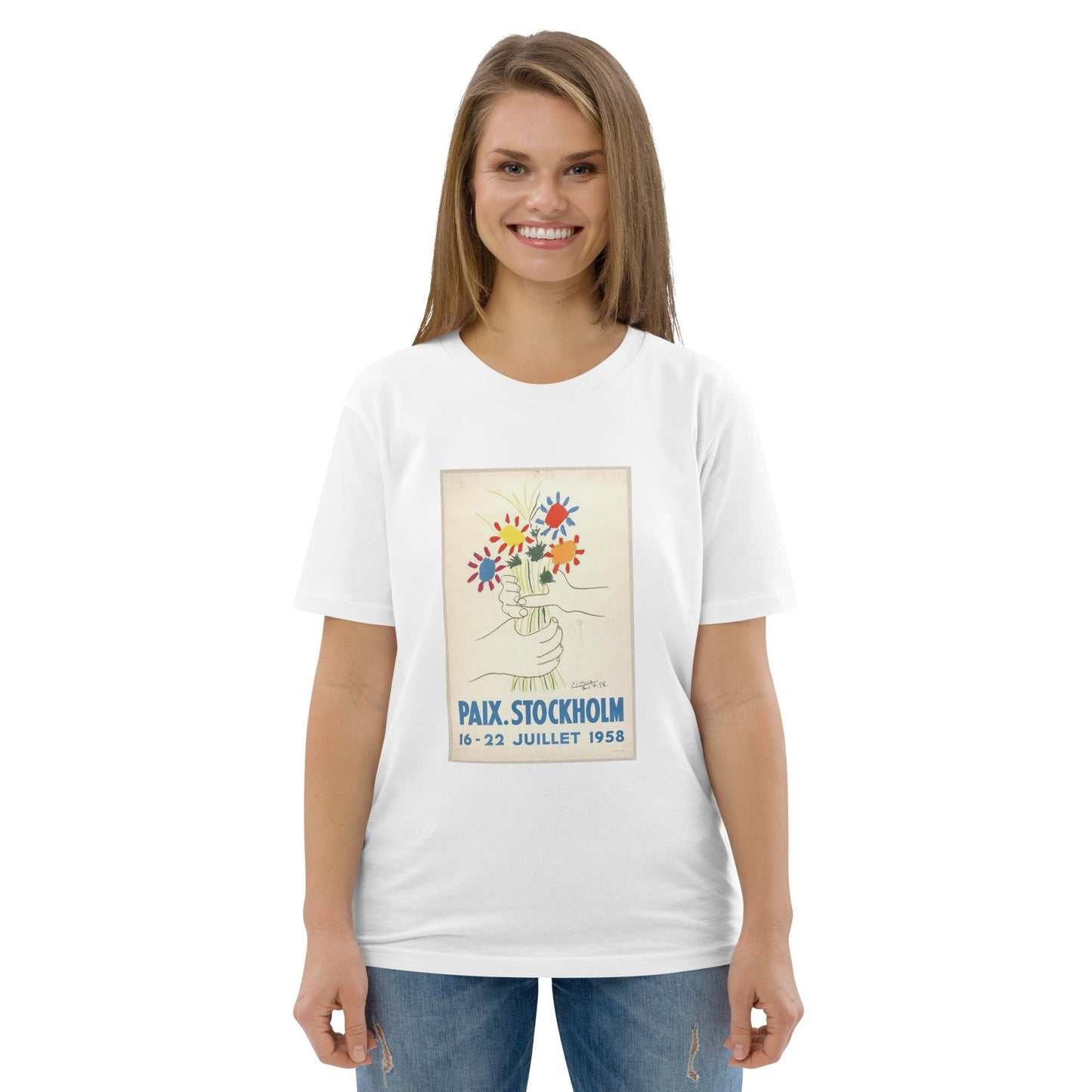 Paix - Unisex organic cotton t-shirt - Propaganda Department