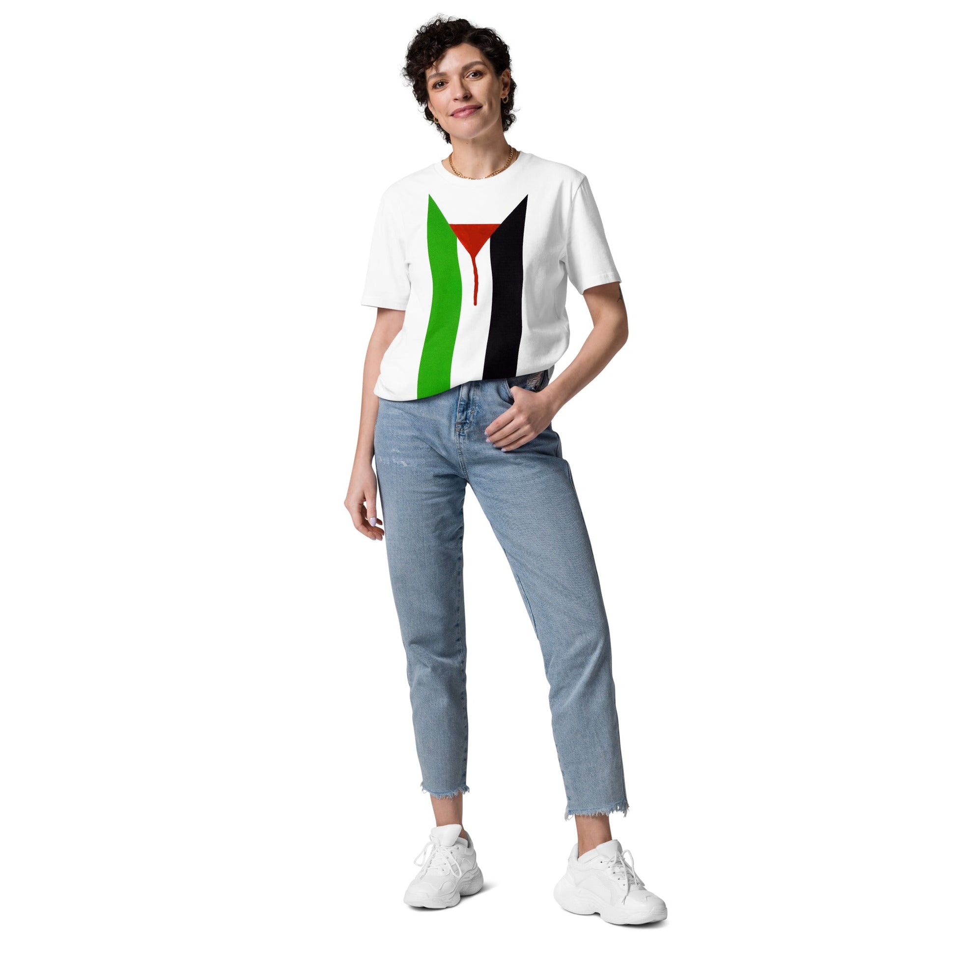 Peter Kennard Palestine 2023 - Unisex organic cotton t-shirt - Propaganda Department