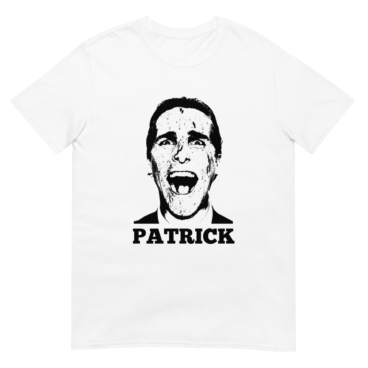 Patrick - Patrick Bateman American Psycho Short-Sleeve Unisex T-Shirt - Propaganda Department