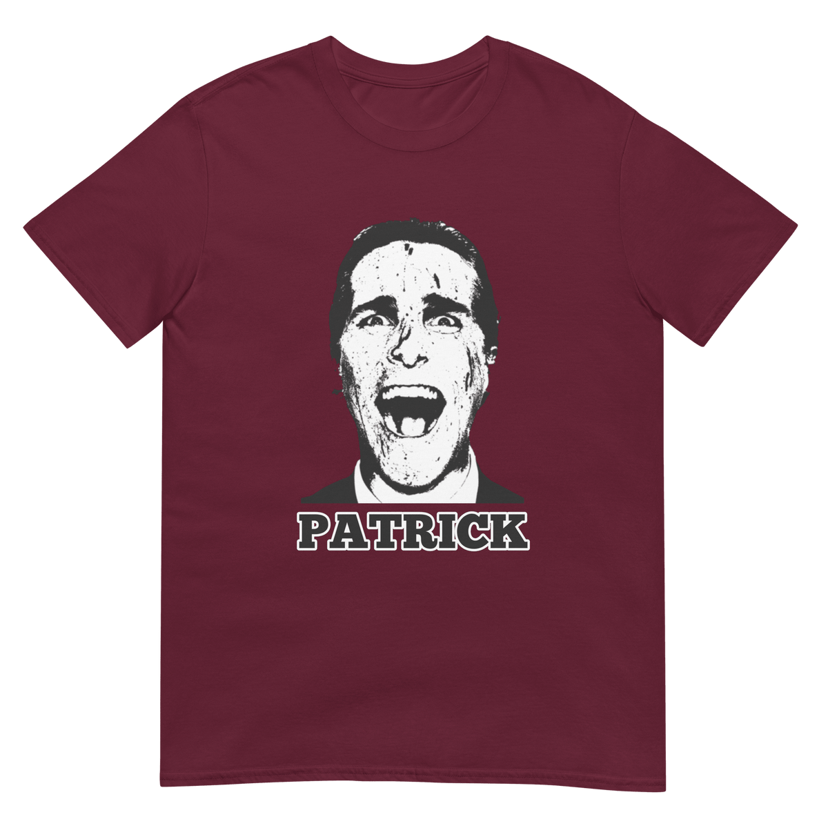 Patrick - Patrick Bateman American Psycho Short-Sleeve Unisex T-Shirt - Propaganda Department