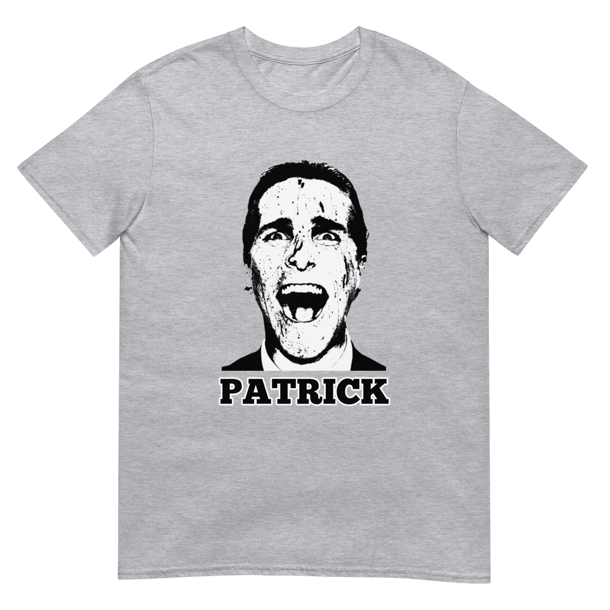 Patrick - Patrick Bateman American Psycho Short-Sleeve Unisex T-Shirt - Propaganda Department