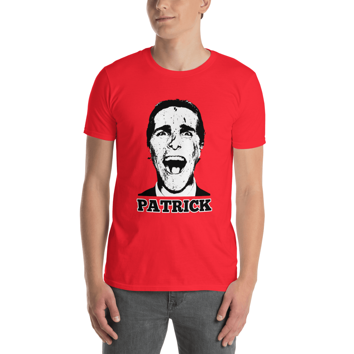 Patrick - Patrick Bateman American Psycho Short-Sleeve Unisex T-Shirt - Propaganda Department