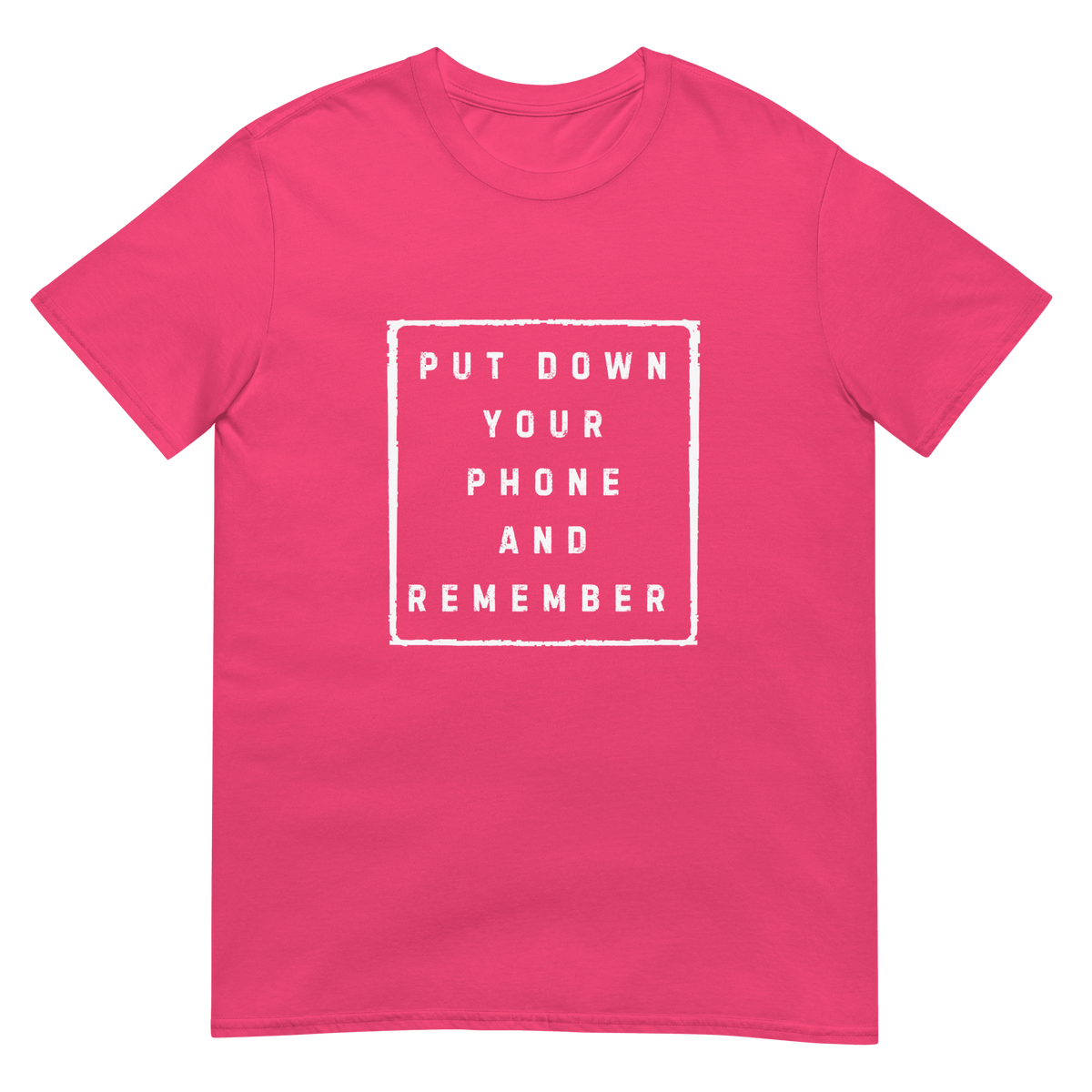 Put Your Phone Down and Remember Political T-Shirt