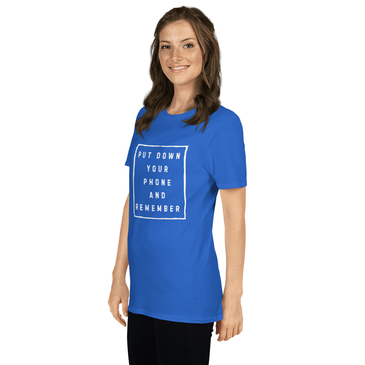 Put down Your Phone And Remember - Short-Sleeve Unisex T-Shirt - Propaganda Department