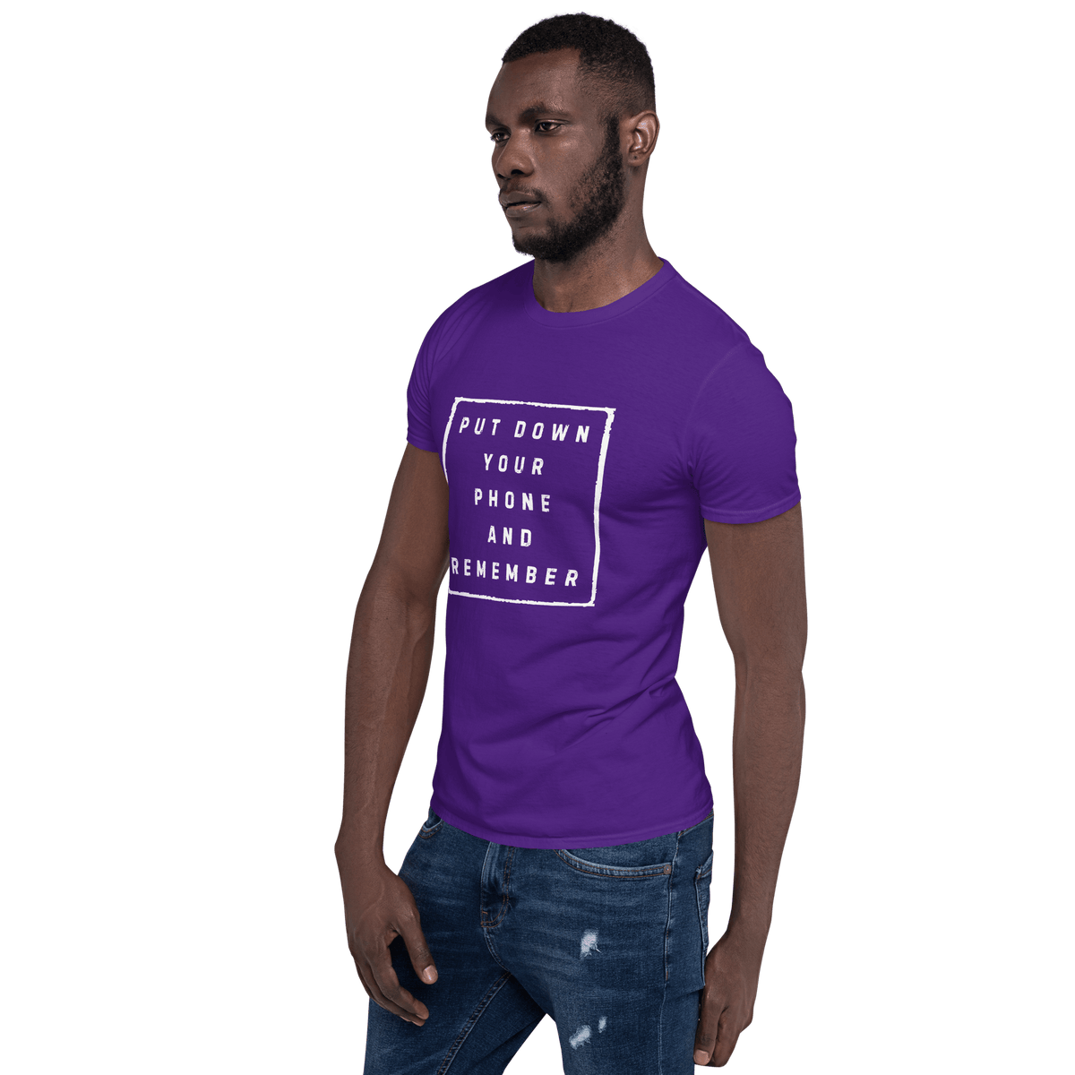 Put down Your Phone And Remember - Short-Sleeve Unisex T-Shirt - Propaganda Department