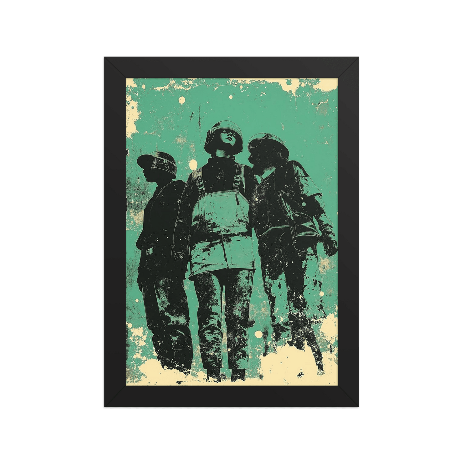Revolution : Framed Partisan Framed Print - Propaganda Department