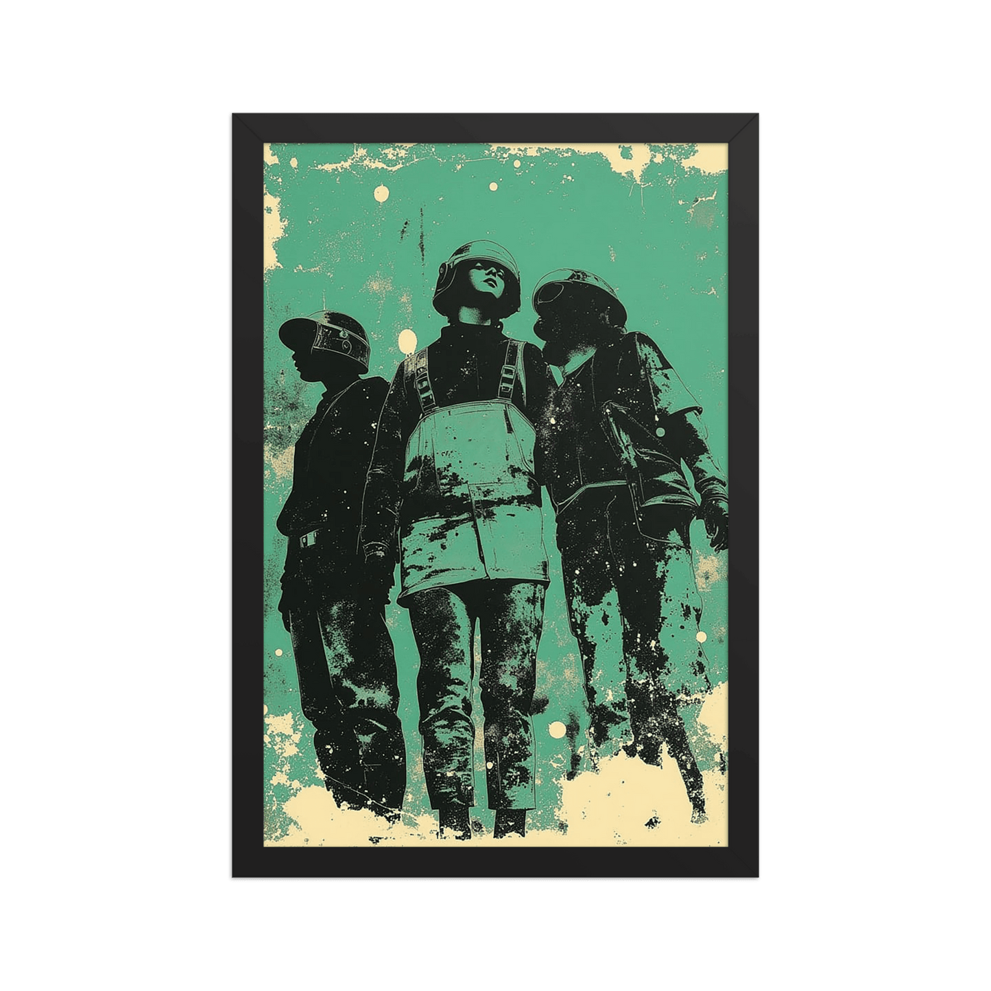 Revolution : Framed Partisan Framed Print - Propaganda Department