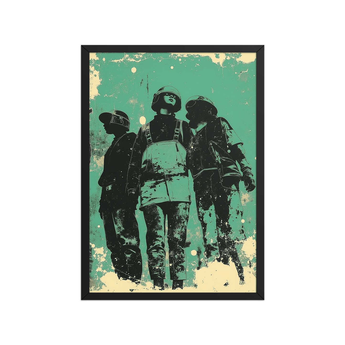 Revolution : Framed Partisan Framed Print - Propaganda Department