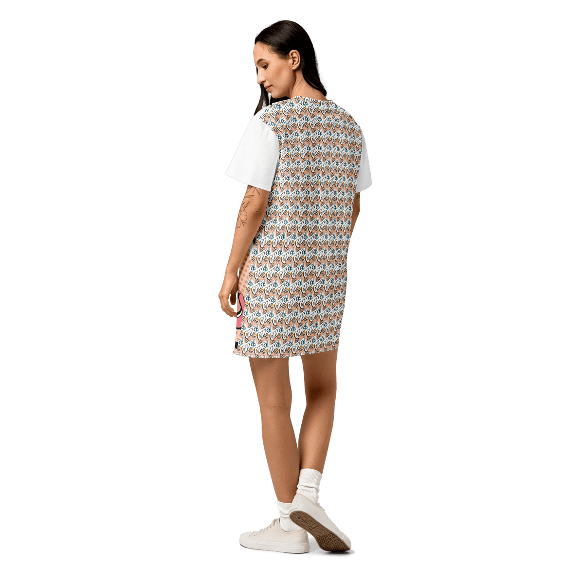 Roy Lichtenstein OMG - Cotton t-shirt dress - Propaganda Department