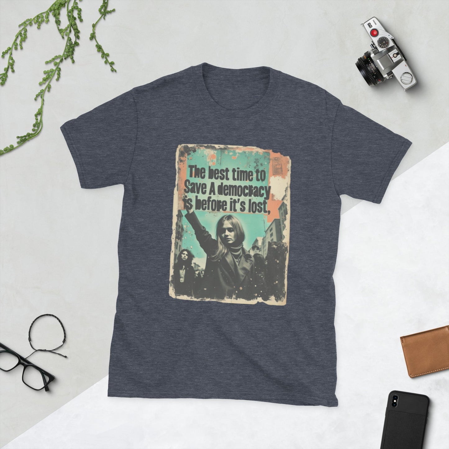 Save Democracy - Unisex T-Shirt - Propaganda Department