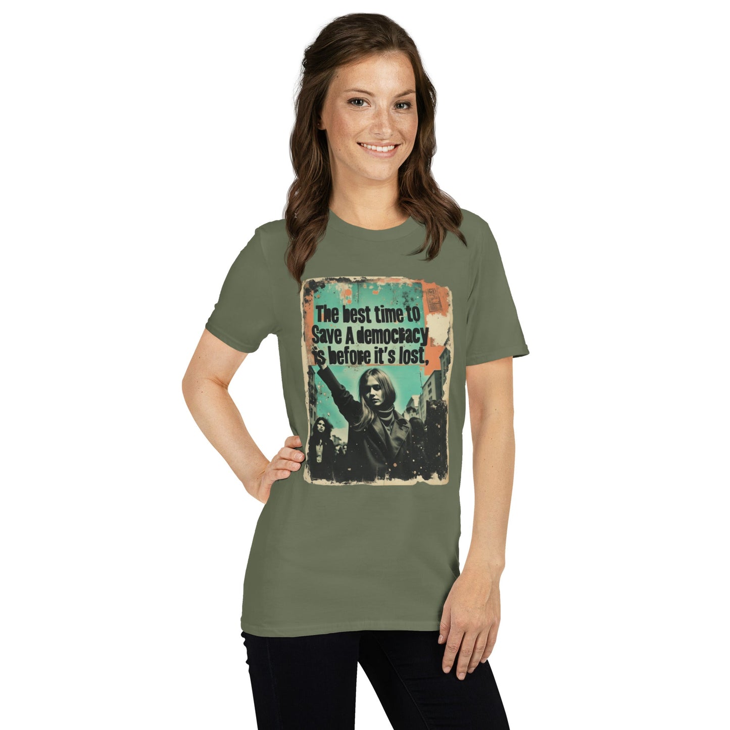 Save Democracy - Unisex T-Shirt - Propaganda Department