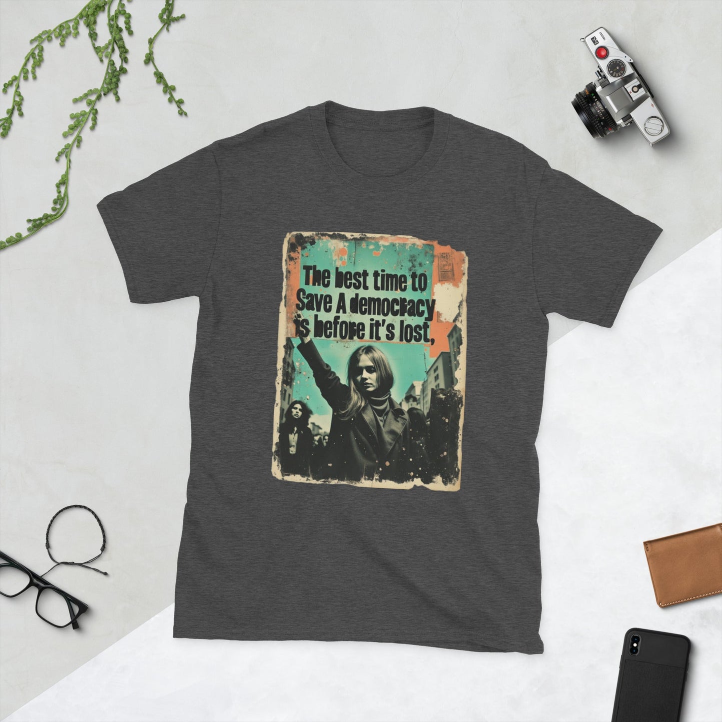 Save Democracy - Unisex T-Shirt - Propaganda Department