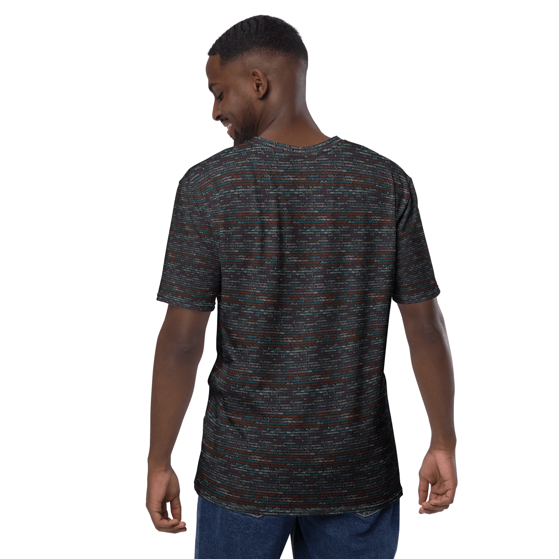 Screen Code Digital Art Men's T-shirt | Pen vs Sword – PVS