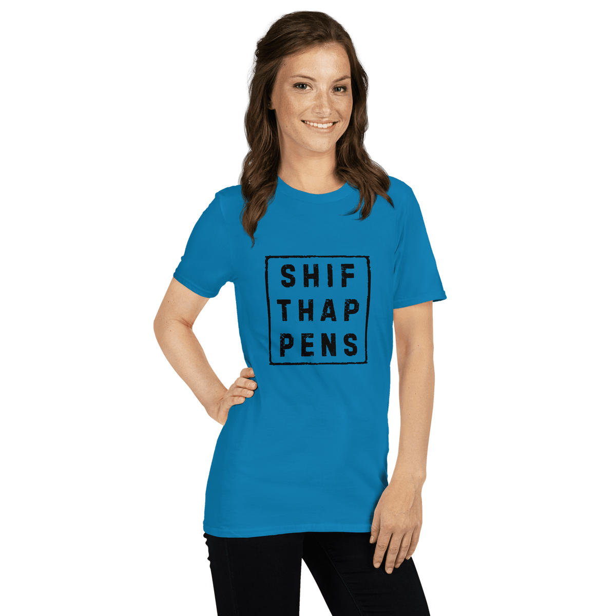 Shift Happens - Short-Sleeve Unisex T-Shirt - Propaganda Department