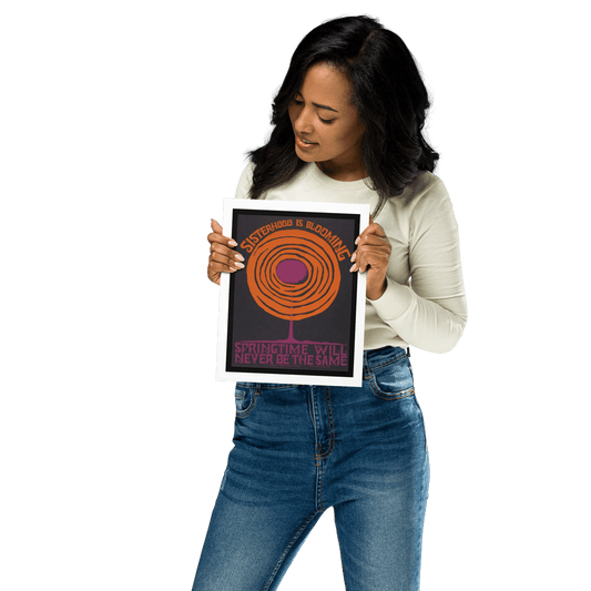 Sisterhood Women's Liberation Union Art Print