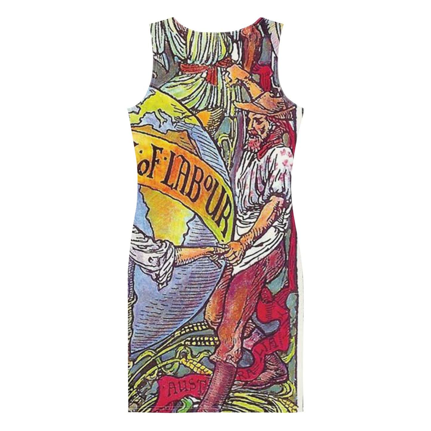 Solidarity - Walter Crane design Bodycon dress - Propaganda Department