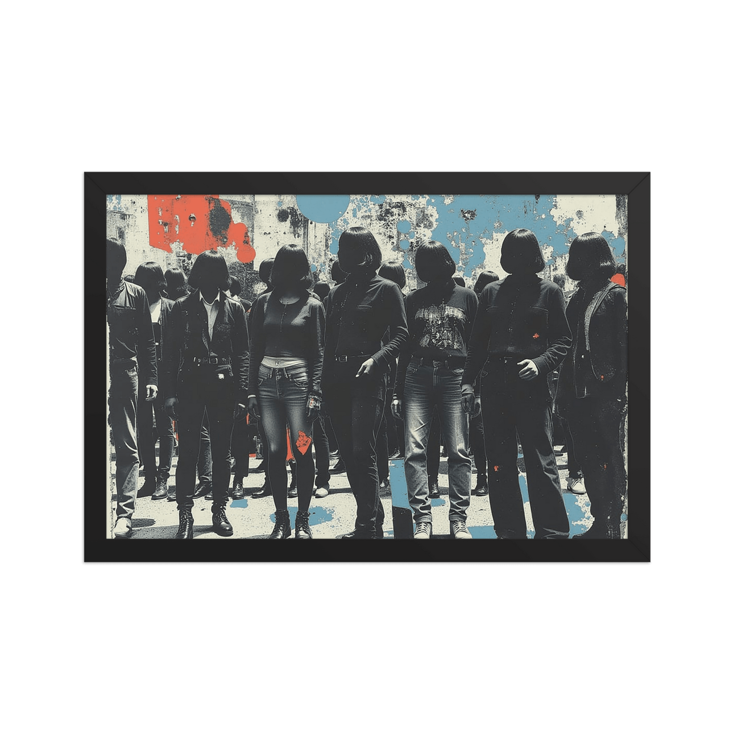 Solidarity - themed Framed Print - Propaganda Department