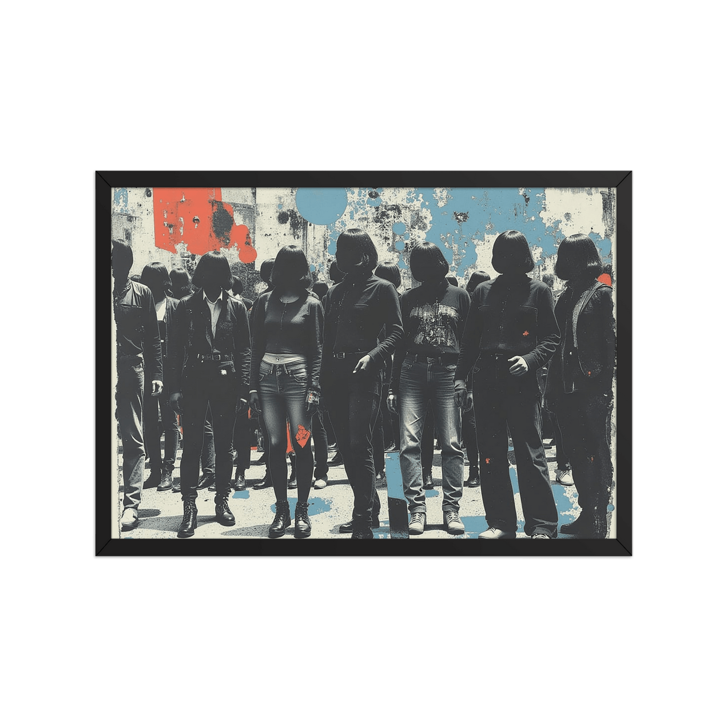 Solidarity - themed Framed Print - Propaganda Department