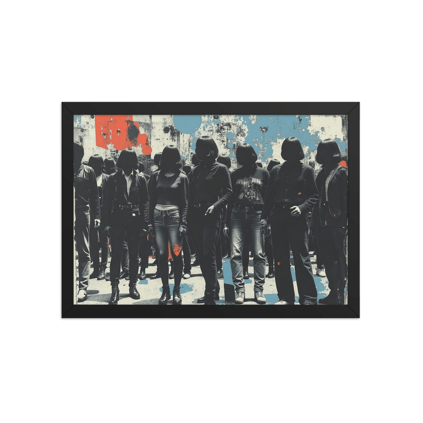 Solidarity - themed Framed Print - Propaganda Department