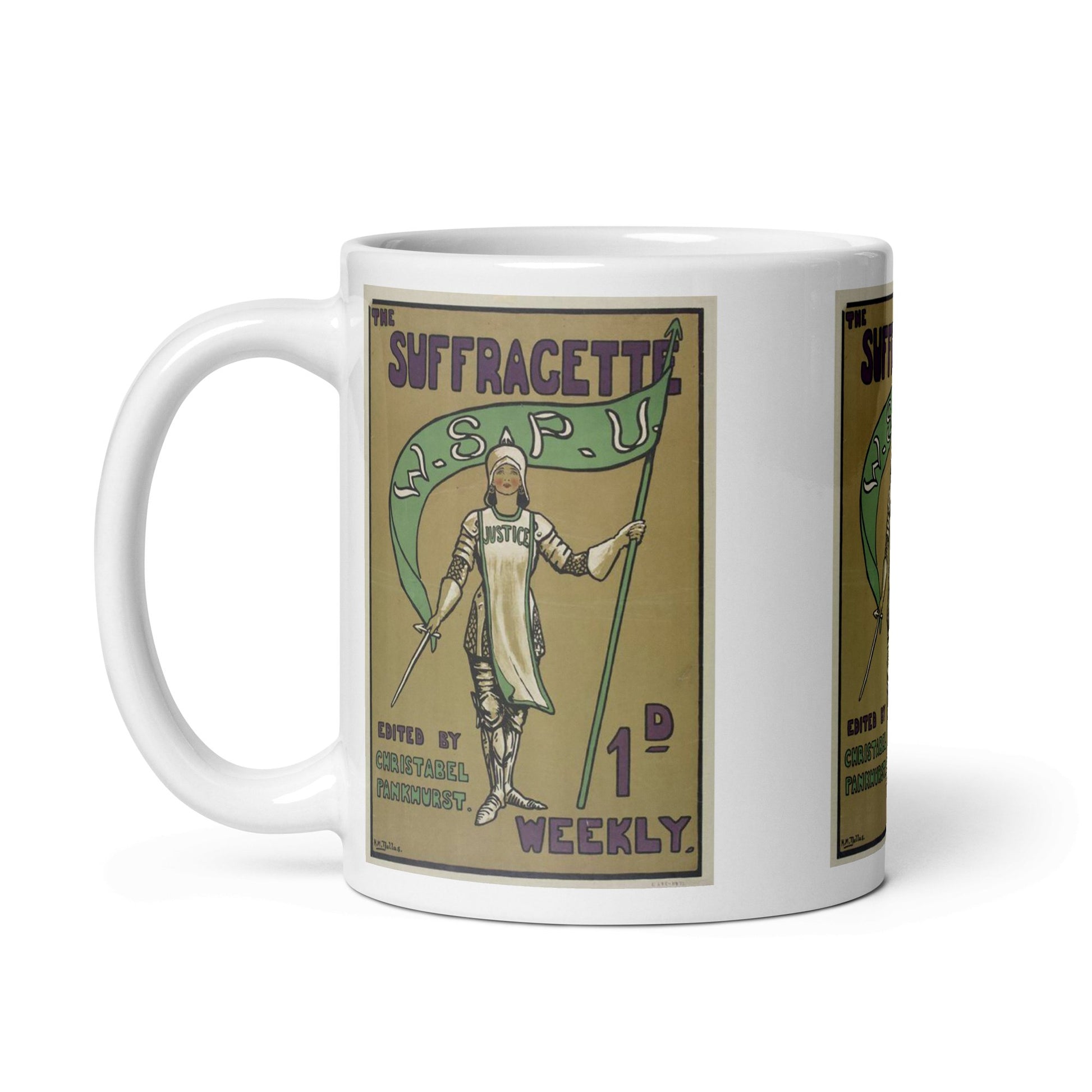 The Suffragette - Suffrage Poster mug - Propaganda Department