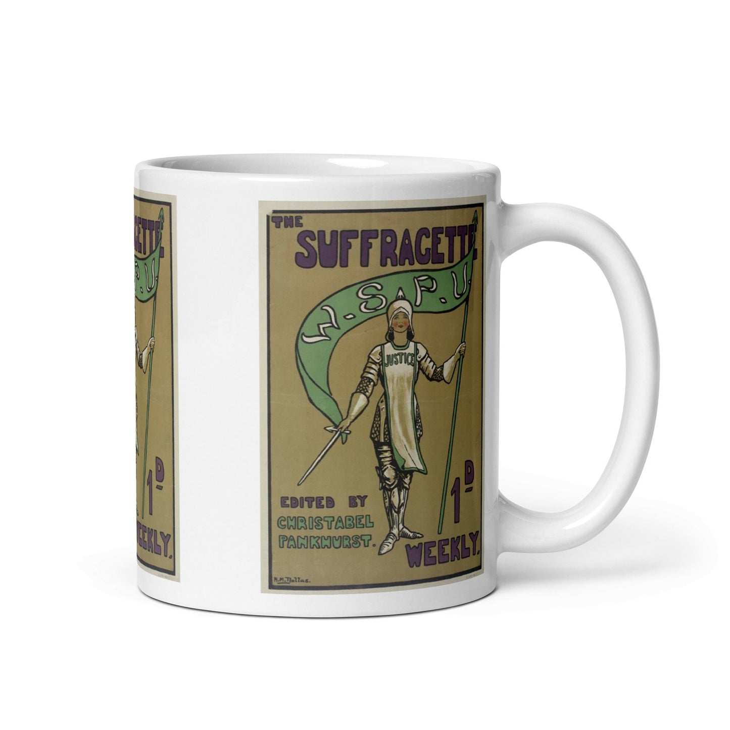 The Suffragette - Suffrage Poster mug - Propaganda Department