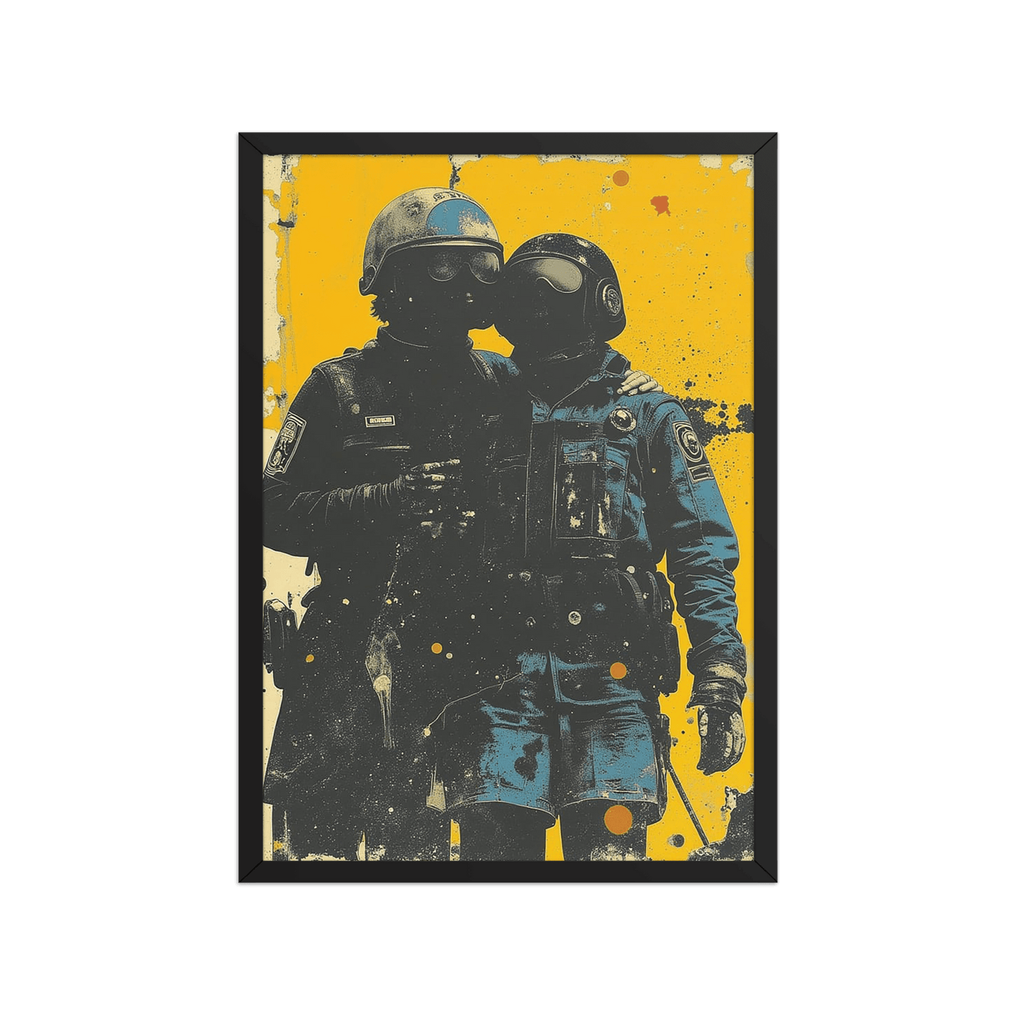 Together : themed Framed Print - Propaganda Department