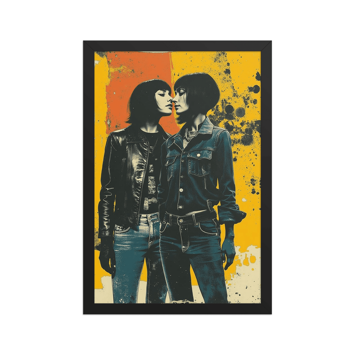Together - themed Framed Print - Propaganda Department
