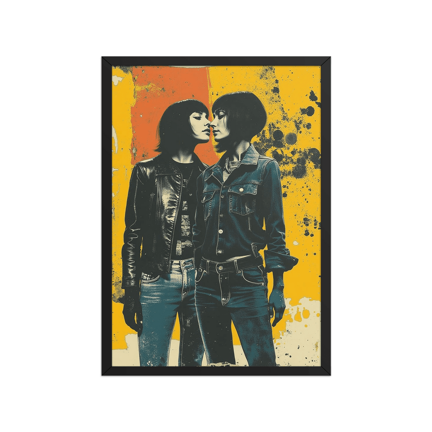 Together - themed Framed Print - Propaganda Department