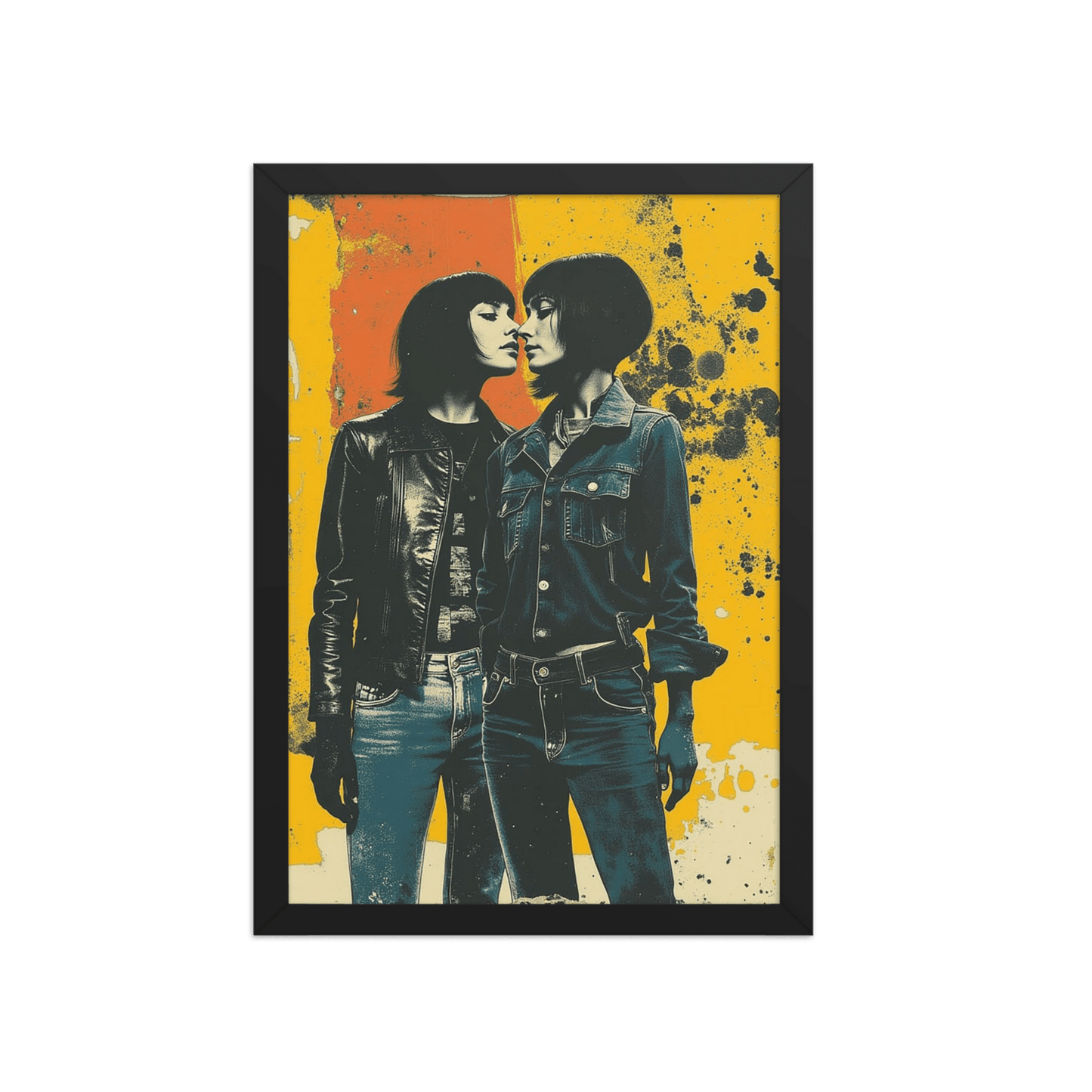 Together - themed Framed Print - Propaganda Department