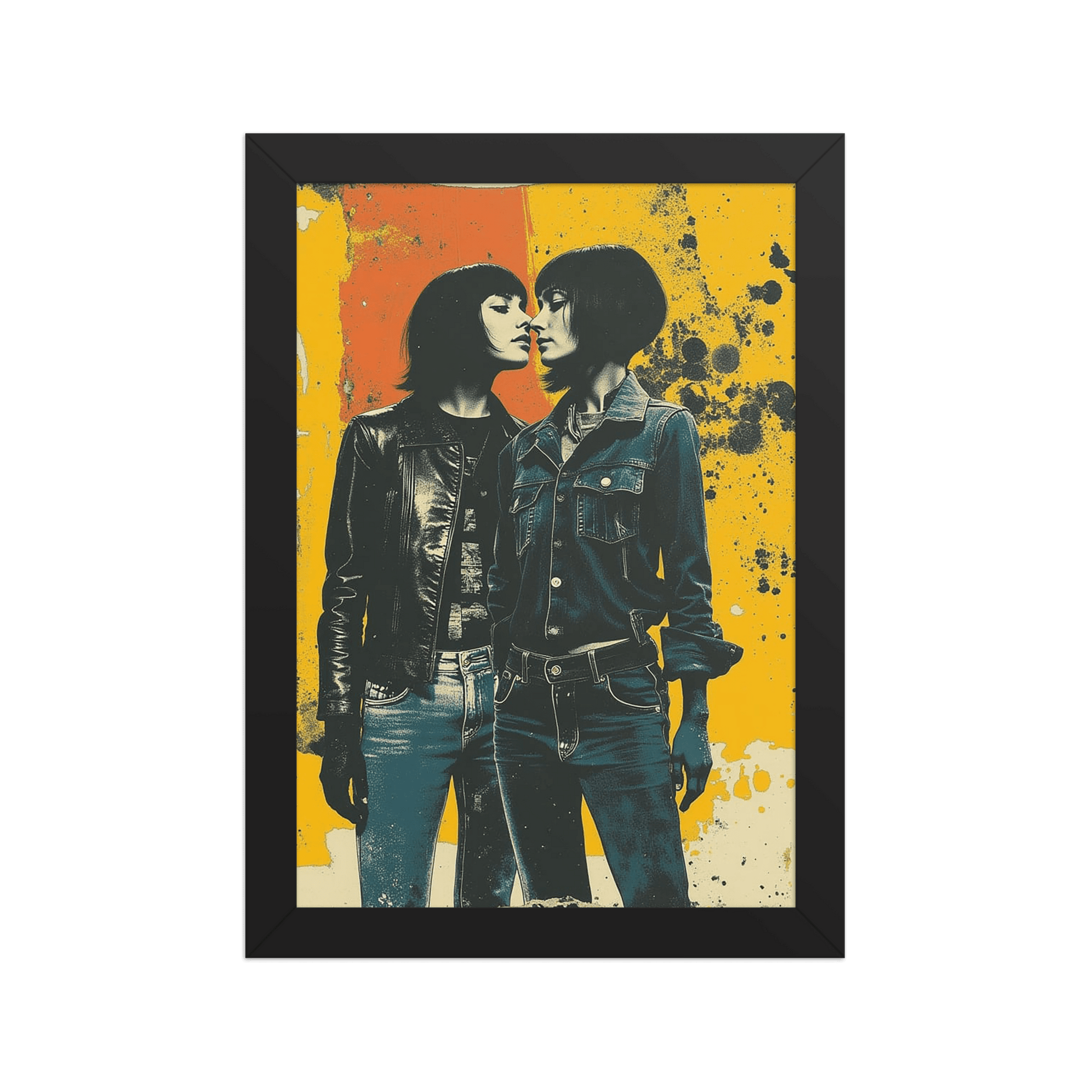 Together - themed Framed Print - Propaganda Department