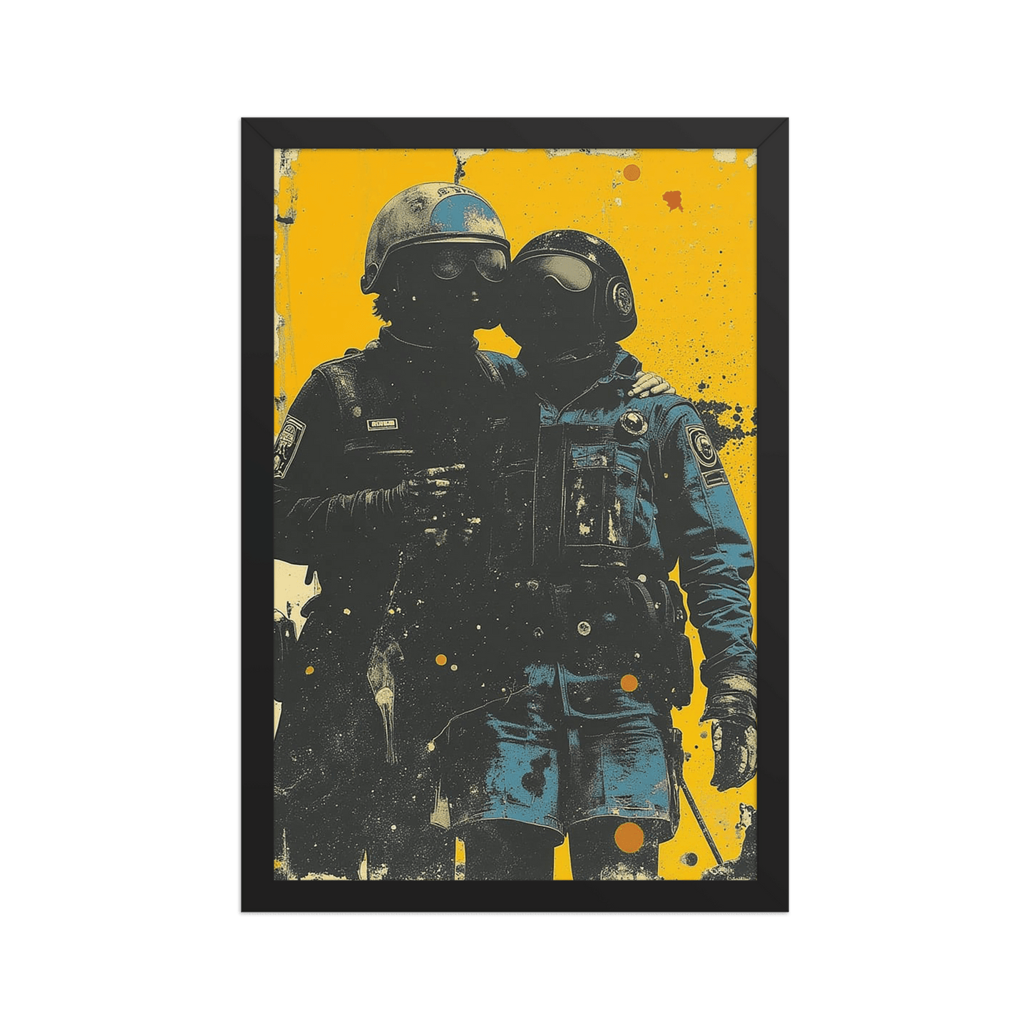 Together : themed Framed Print - Propaganda Department