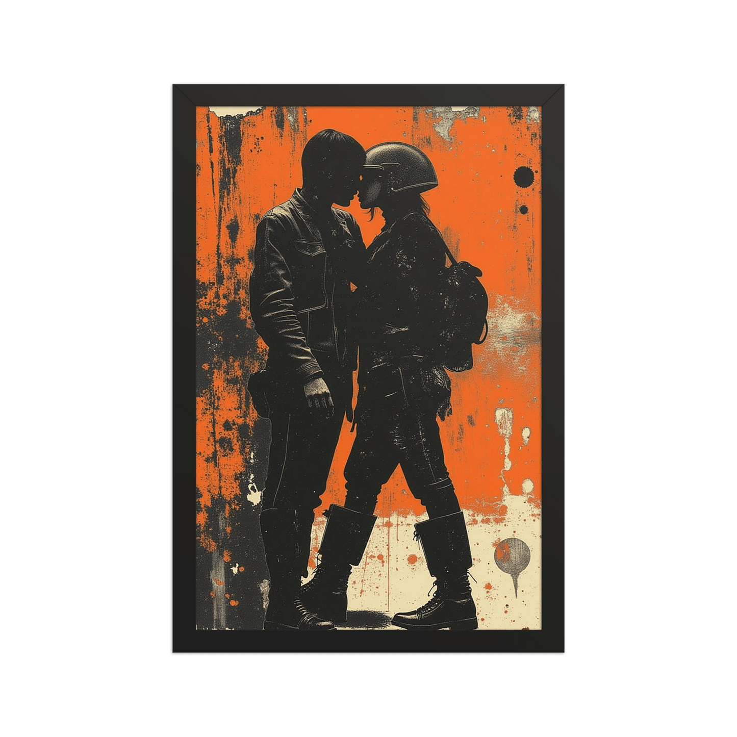 Together : Partisan Faction Framed Print - Propaganda Department