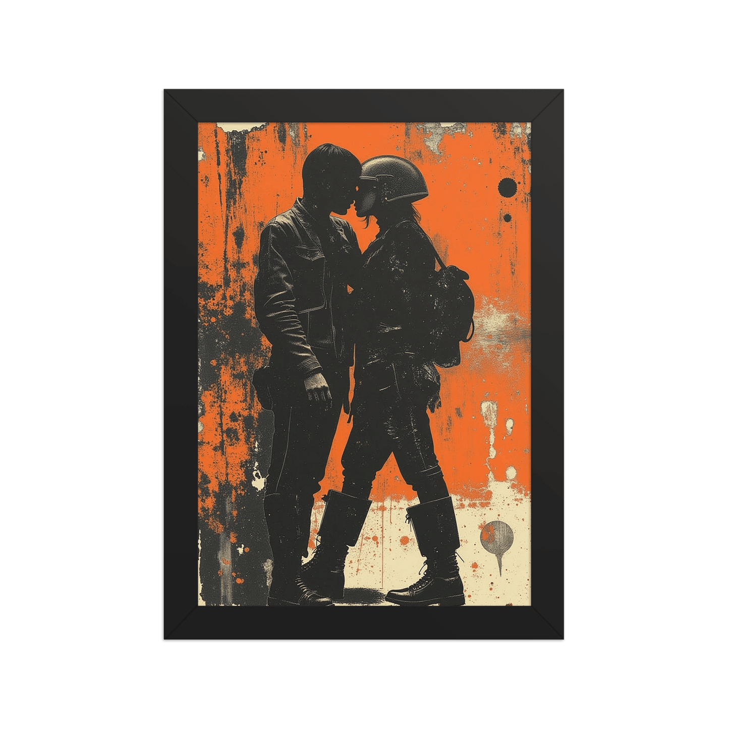 Together : Partisan Faction Framed Print - Propaganda Department